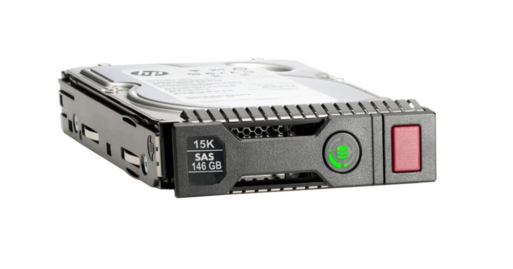 652605-B21 HP 146GB 15000RPM SAS 6Gbps Hot Swap 2.5-inch Internal Hard Drive with Smart Carrier