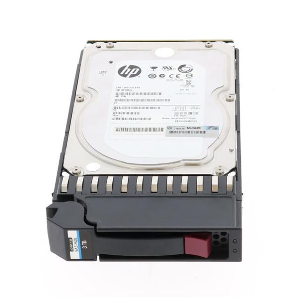 652766-S21 HP 3TB 7200RPM SAS 6Gbps Midline Hot Swap 3.5-inch Internal Hard Drive with Smart Carrier