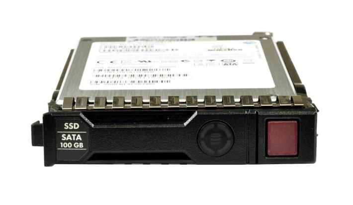 653965-001 HP 100GB MLC SATA 3Gbps 2.5-inch Internal Solid State Drive (SSD)