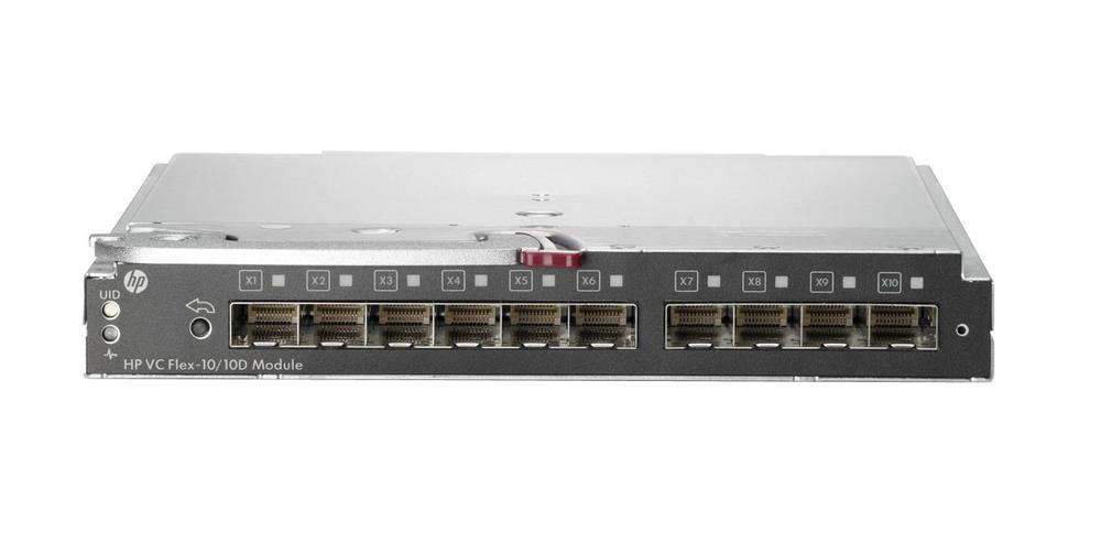662048-B21 HP Virtual Connect Flex-10/10D Module Enterprise Edition for BLc7000 Option