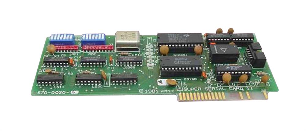 670-0020-C Apple Ii Super Serial Controller Card (Refurbished)