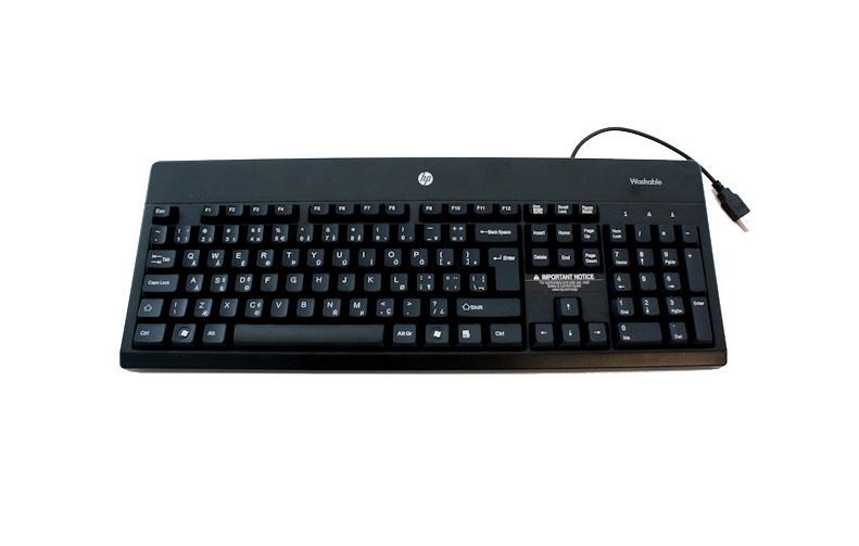 674313-001 HP Standard USB Windows Keyboard (Black)
