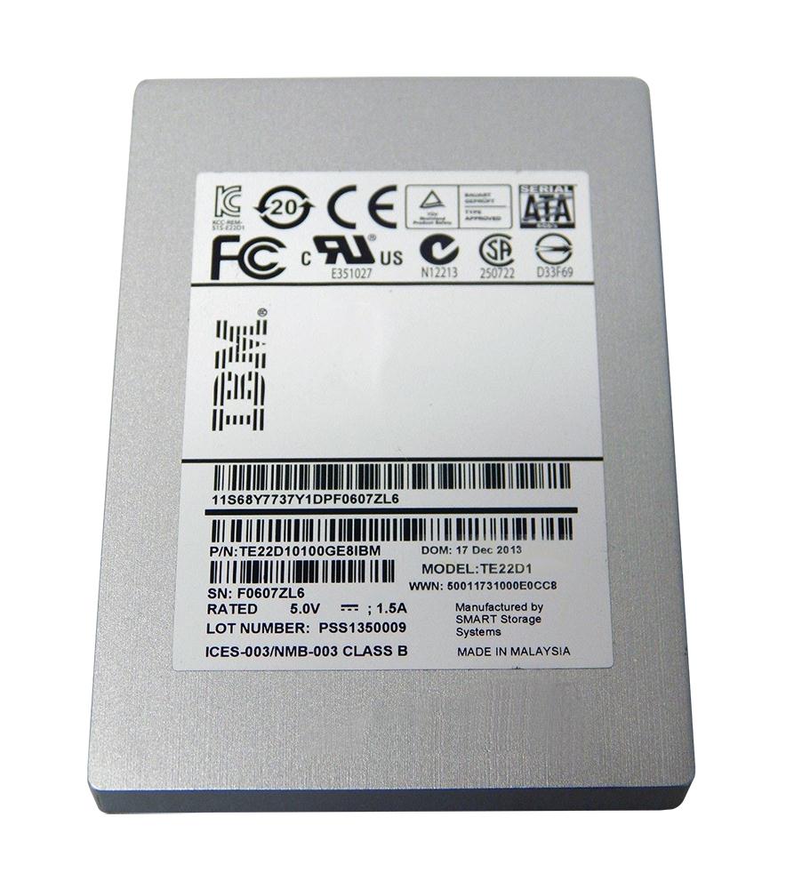 68Y7737 IBM 100GB eMLC SATA 6Gbps (AES-256 / TCG) 2.5-inch Internal Solid State Drive (SSD)