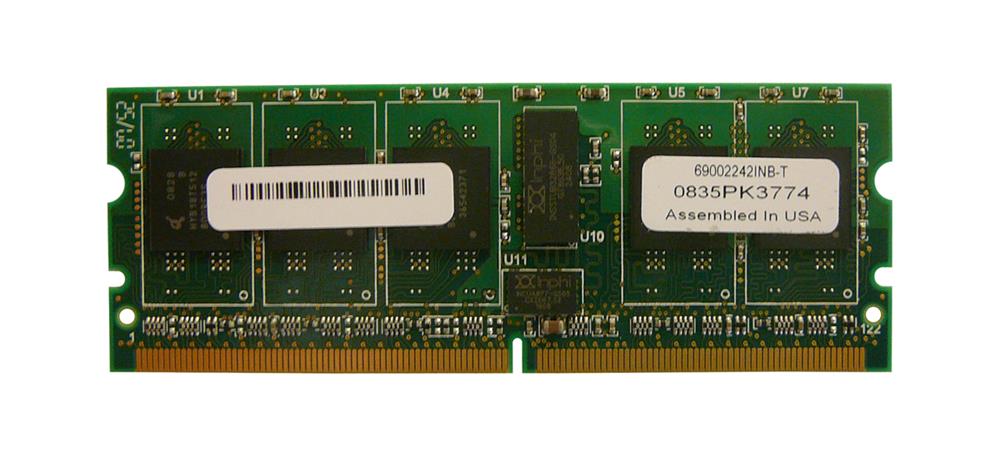69002242INB-T PNY 512MB Registered ECC DDR2 SDRAM Mini-DIMMs Memory Module