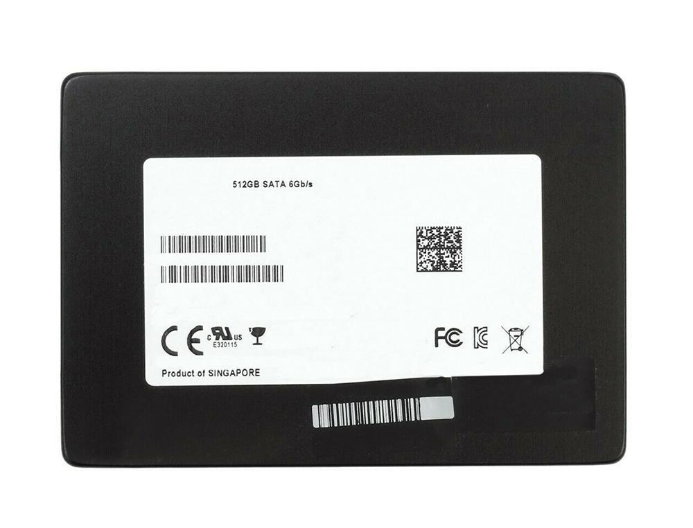 6DE26AV HP 512GB TLC SATA 6Gbps 2.5-inch Internal Solid State Drive (SSD)