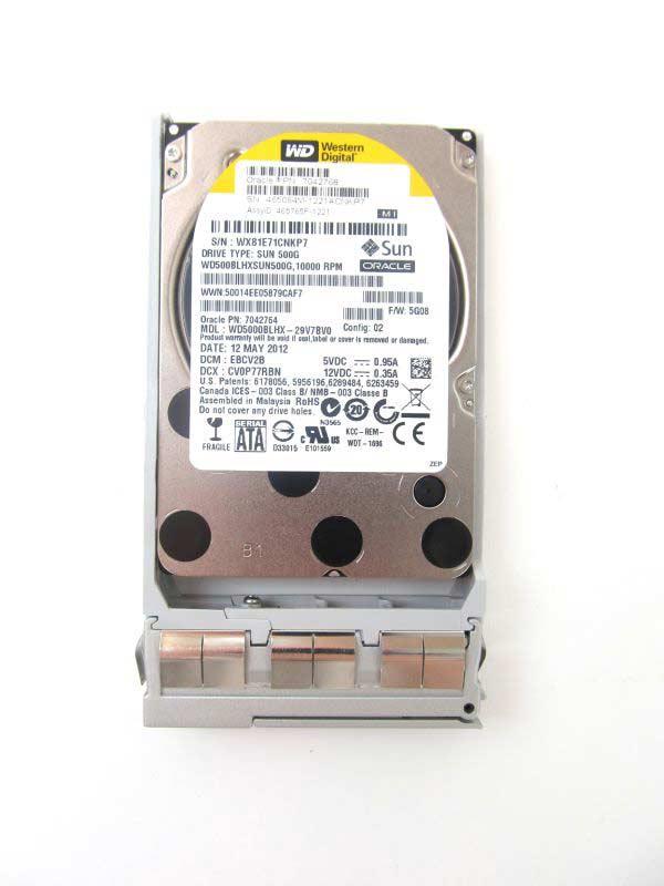 7042764 Sun Oracle 500GB 10000RPM SATA 3Gbps 2.5-inch Internal Hard Drive