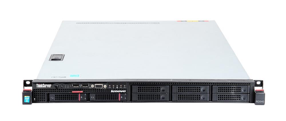 70AU000YUX Lenovo ThinkServer RD540 1U Rack Server - 1 x Intel Xeon E5-2670 v2 Deca-core (10 Core) 2.50 GHz (Refurbished)