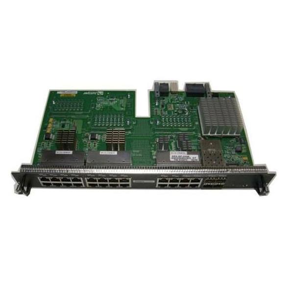 710-028285 Juniper SRX650 24-Ports 10/100/1000Base-T XPIM Includes 4 SFP Slots Ethernet Switch (Refurbished)