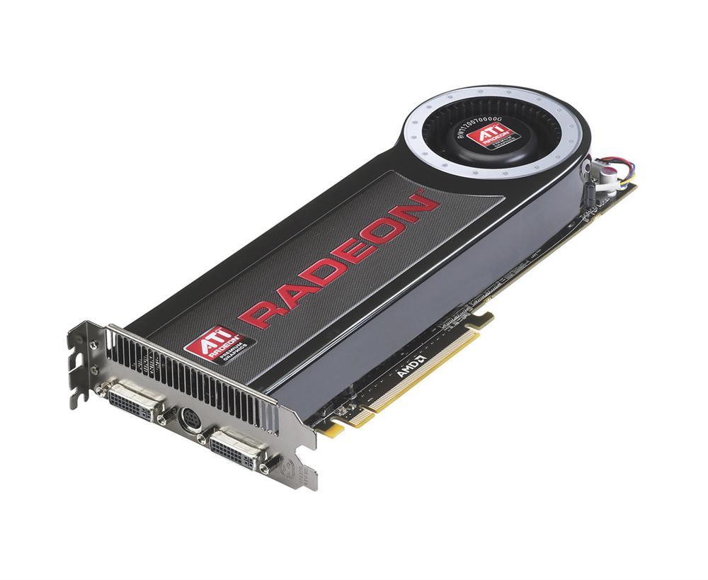 7121H70000G ATI Radeon HD 4870 X2 2GB GDDR5 512-Bit (2x 256-Bit) PCI Express 2.0 x16 Dual DVI/ HDMI/ HDTV/ S-Video Out/ HDCP Ready/ CrossFireX Support Video Graphics Card