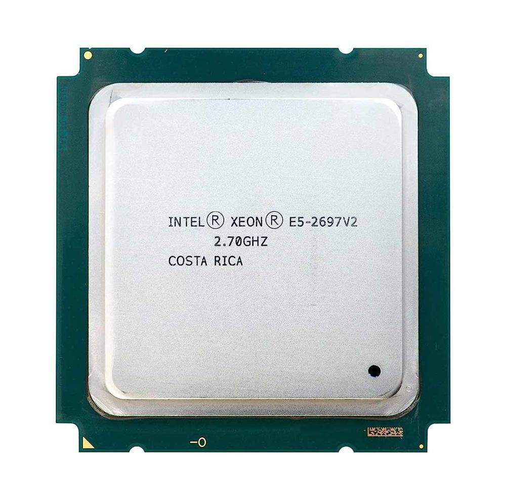 712745-B21 HP 2.70GHz 8.00GT/s QPI 30MB L3 Cache Intel Xeon E5-2697 v2 12 Core Processor Upgrade for ProLiant DL360p Gen8 Server
