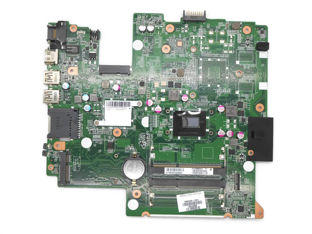 714618-501 HP System Board (Motherboard) for Pavilion Sleekbook 14-B Laptop PC (Refurbished)