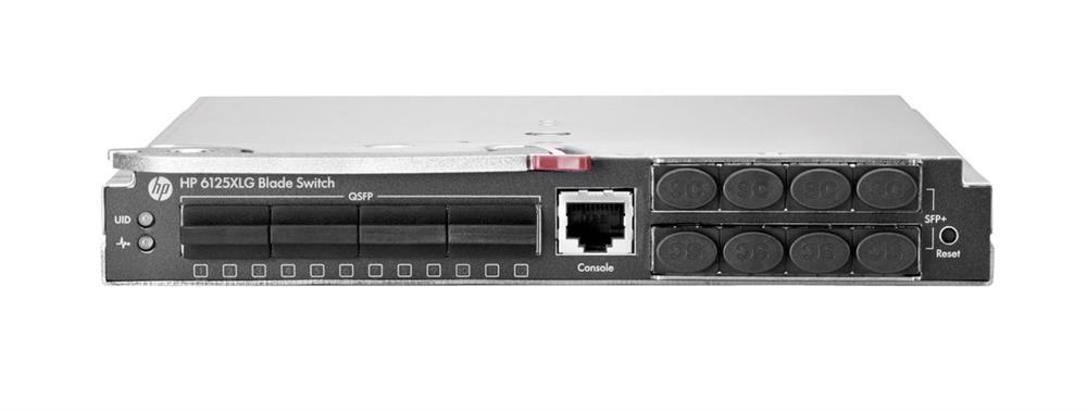716102-001 HP 6125XLG 8-Ports Ethernet Blade Switch with 1x RJ-45 Console Port (Refurbished)