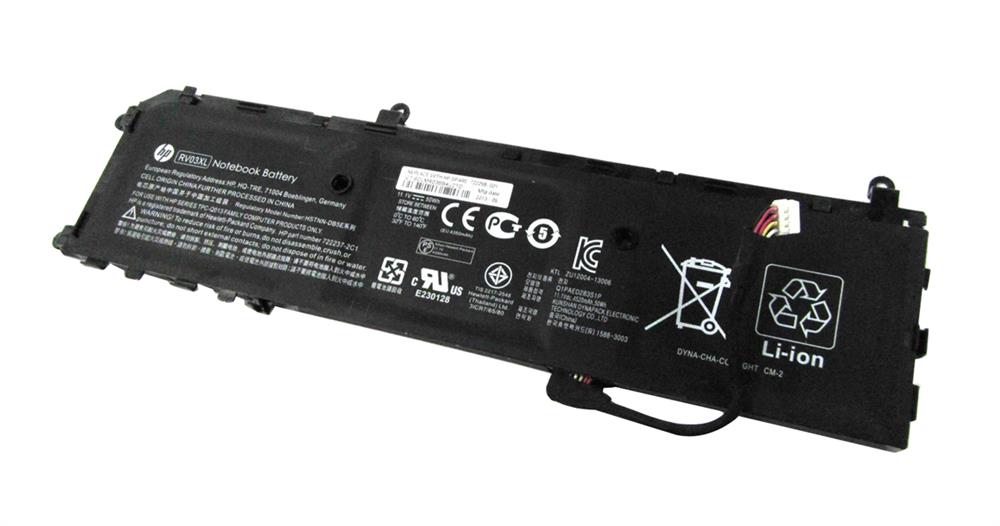 722298-001 HP Rove 20 Battery Li-ion 3 Cell 11.1v 50wh 4350mah-cs (Refurbished)