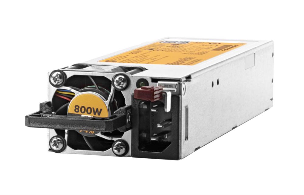 723602-B21 HP 800-Watts Flex Slot High Efficiency Platinum Hot Swap Power Supply