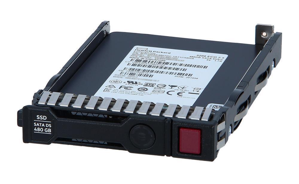 730038-B21 HP 480GB MLC SATA 6Gbps Quick Release 2.5-inch Internal Solid State Drive (SSD)