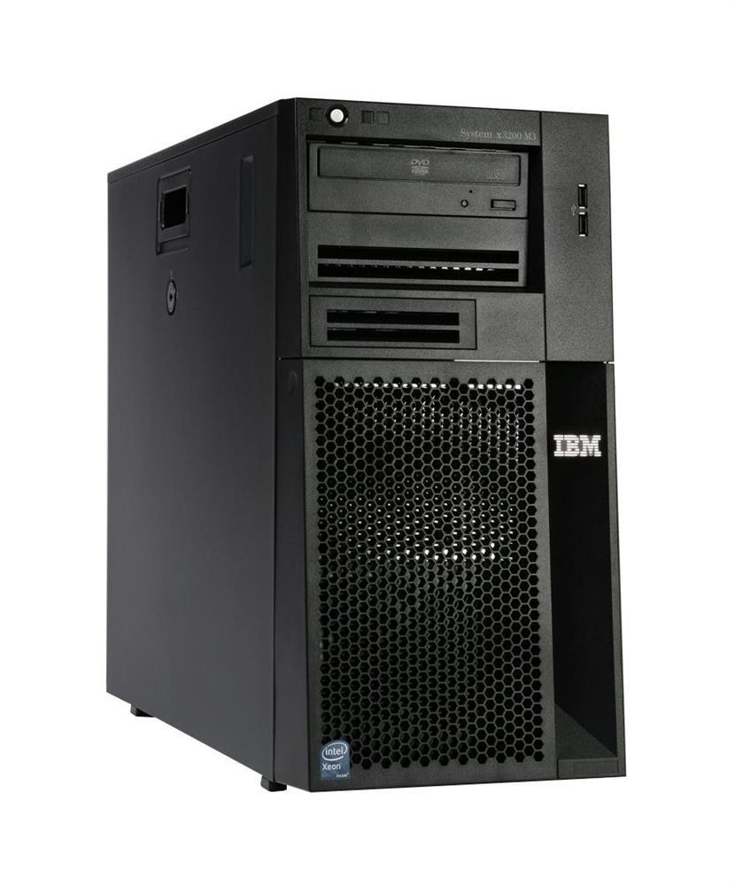 732722U IBM System x3200 M3 732722Y 5U Tower Server 1x Celeron G1101 2.26GHz 1 Processor Support 1GB Standard/24GB Maximum RAM RAID Level: 0 1 400 W (Refurbished)