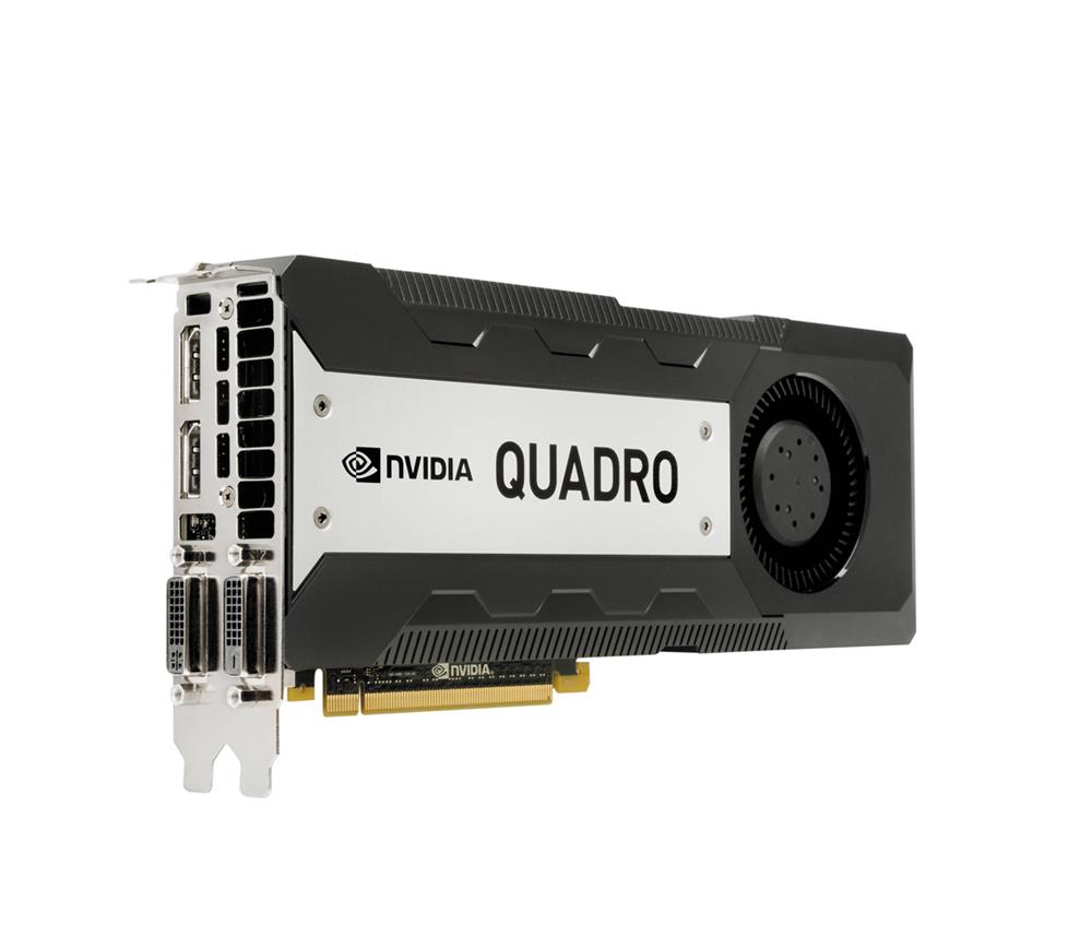 736859-001 HP Nvidia Quadro K6000 12GB PCi-Express Graphics Adapter
