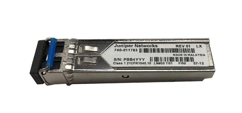 740-011783 Juniper 1000Base-LX SFP 1310nm 10km Transceiver Module (Refurbished)