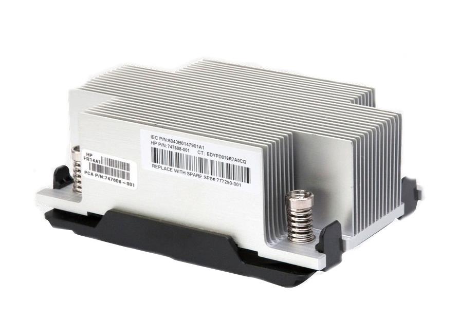 747608-001 HP Standard Efficiency Heatsink (Use with Processors Less Than or Equal to 105W) for ProLiant DL380 Gen9 Server