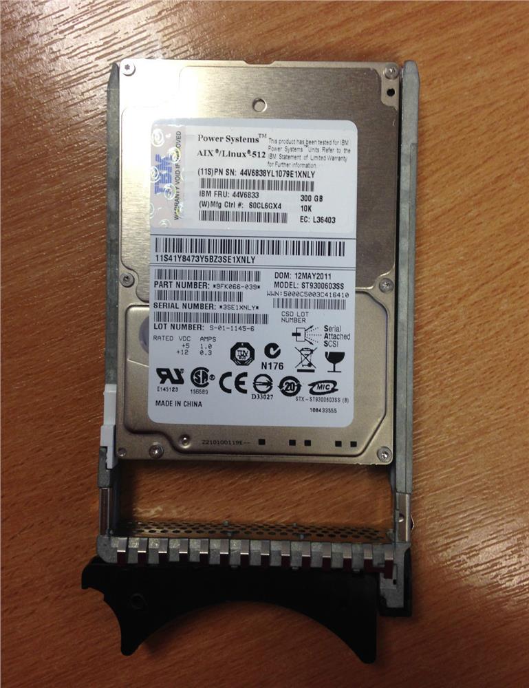 74Y9263 IBM 300GB 10000RPM SAS 6Gbps 2.5-inch Internal Hard Drive