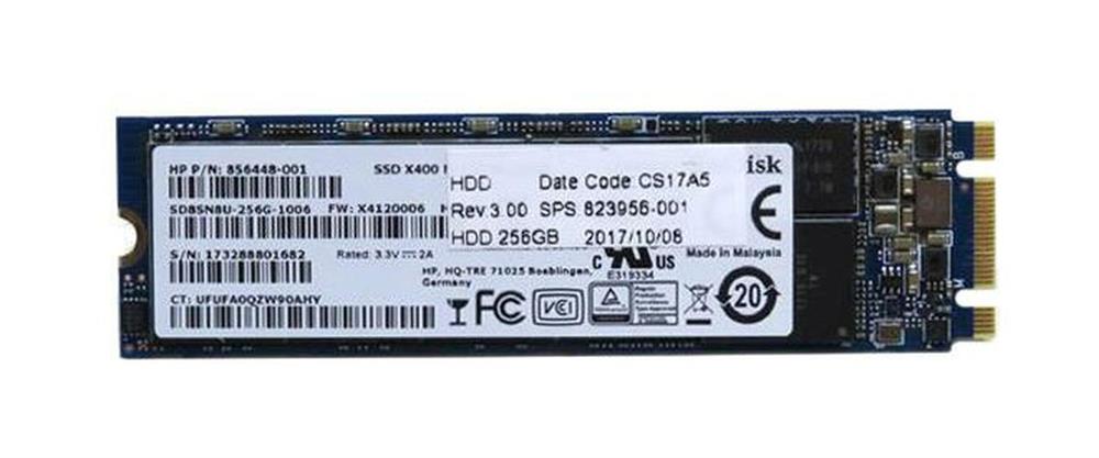 760615-014 HP 256GB TLC SATA 6Gbps M.2 2280 Internal Solid State Drive (SSD)