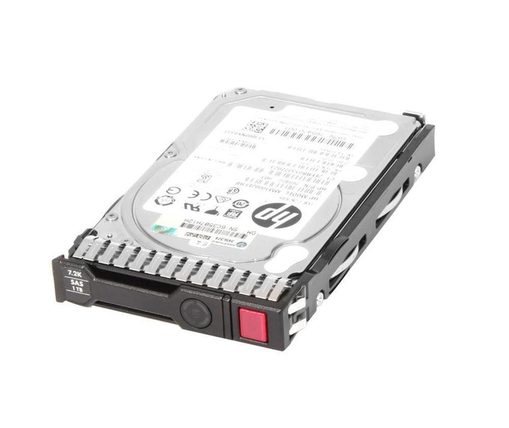 765872-001 HPE 1TB 7200RPM SAS 12Gbps Midline (512e) 2.5-inch Internal Hard Drive with Smart Carrier