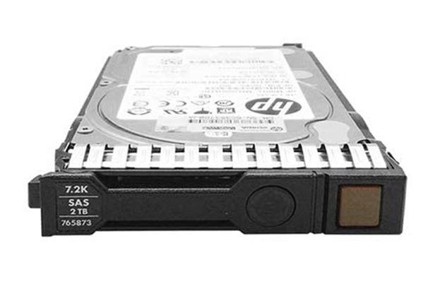 765873-001 HP 2TB 7200RPM SAS 12Gbps (512e) 2.5-inch Internal Hard Drive with Smart Carrier