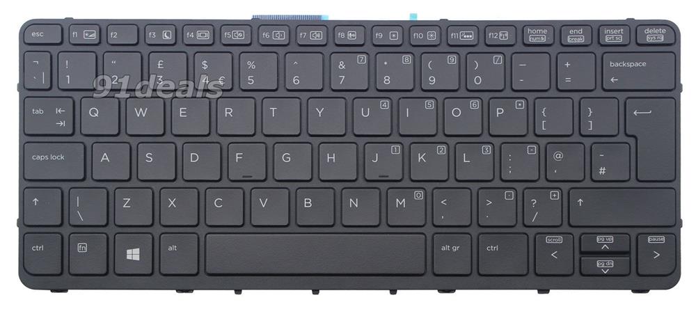 766641-031 HP Keyboard Assembly Backlit Keyboard With Pointing