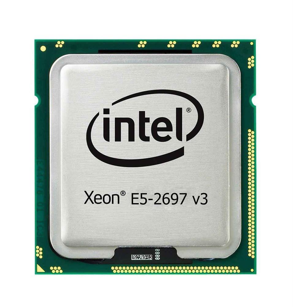 767049-B21 HP 2.60GHz 9.60GT/s QPI 35MB L3 Cache Intel Xeon E5-2697 v3 14 Core Processor Upgrade for ProLiant BL460c Gen9 Server