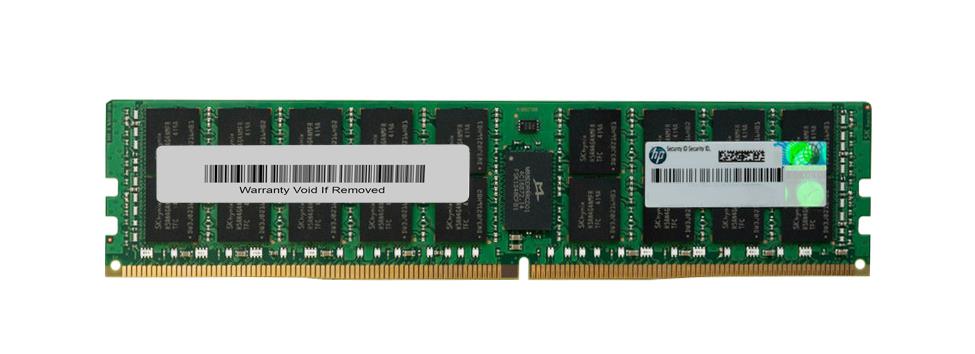 778268-B21 HP 16GB PC4-17000 DDR4-2133MHz ECC Registered CL15 288-Pin DIMM 1.2V Dual Rank Memory Module