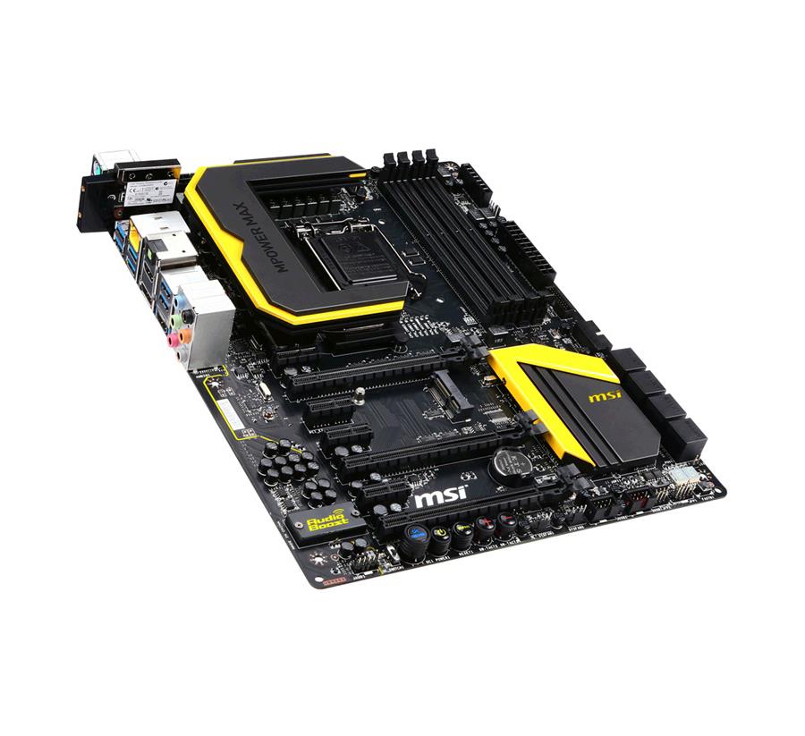 7815-015R MSI Z87 Mpower Max Ac Z87 Rg Sa Sound G-lan Wlan SATA3 USB 3.0 Motherboard (Refurbished)