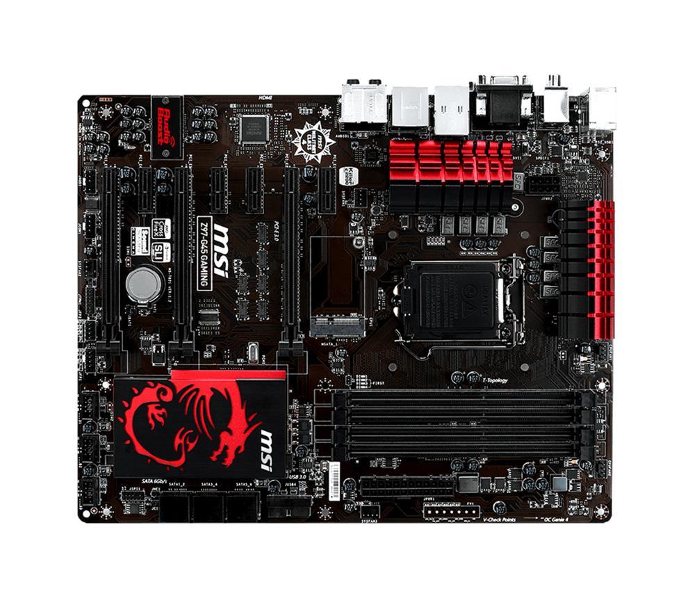 7821-002R MSI Socket 1150 Chipset Z97 4 x DDR3 DIMM 6x SATA 6Gb/s PCIe 3.0 x16 USB 2.0 ATX System Board (Refurbished)