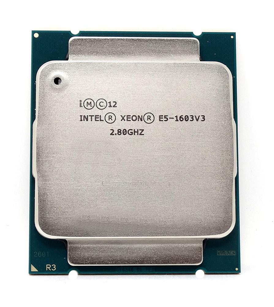 783017-B21 HP 2.80GHz 5.00GT/s DMI 10MB L3 Cache Socket FCLGA2011-3 Intel Xeon E5-1603 v3 Quad Core Processor Upgrade