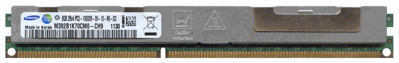 7870-AC1-8644 IBM 8GB PC3-10600 DDR3-1333MHz ECC Registered CL9 240-Pin DIMM 1.35V VLP Dual Rank Memory Module