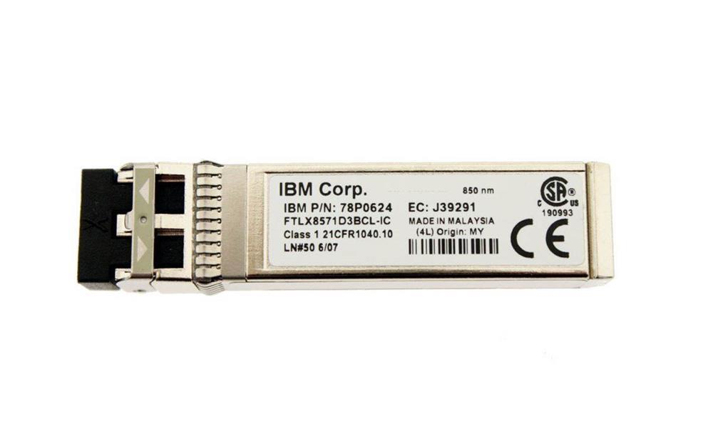 78P0624-06 IBM 10Gbps SW SFP+ 850nm Optical Transceiver Module
