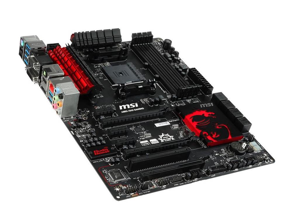 7900-001R MSI Socket-FM2+ Chipset A88X 4 x DDR3 SATA 6Gb/s PCIe 2.0 x16 USB 2.0 ATX System Board (Refurbished)