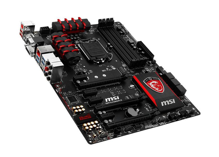 7917-001R MSI Z97 GAMING 5 Socket LGA 1150 Intel Z97 Express Chipset 4th/5th Generation Core i7 / i5 / i3 / Pentium / Celeron Processors Support DDR3 4x DIMM 6x SATA 6.0Gb/s ATX Motherboard (Refurbished)