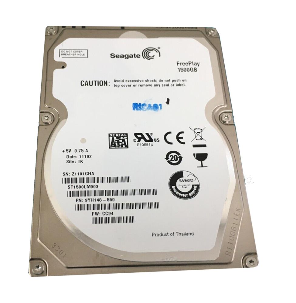 796131-001 HP 1.5TB 5400RPM SATA 6Gbps 2.5-inch Internal Hard Drive