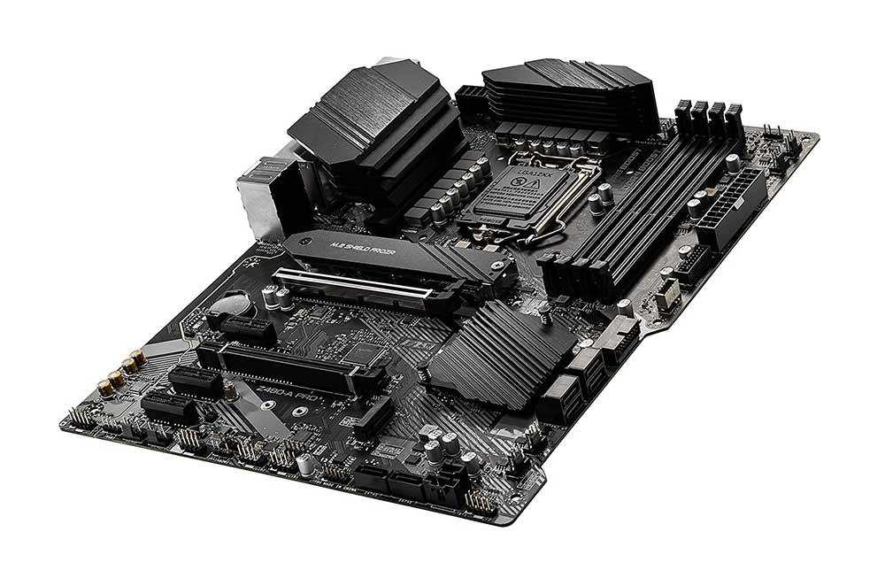 7C75-003R MSI Z490-A PRO Socket LGA 1200 Intel Z490 Chipset Core i9 Processors Support DDR4 4x DIMM 6x SATA3 6.0Gb/s ATX Motherboard (Refurbished)
