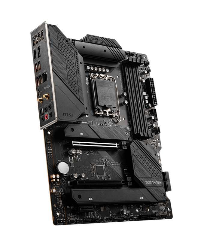 7D41-001R MSI MAG B660 TOMAHAWK WIFI DDR4 Socket LGA 1700 Intel B660 Chipset 12th Generation Intel Core / Pentium Gold / Celeron Processors Support DDR4 4x DIMM 6x SATA 6.0Gb/s ATX Motherboard (Refurbished)