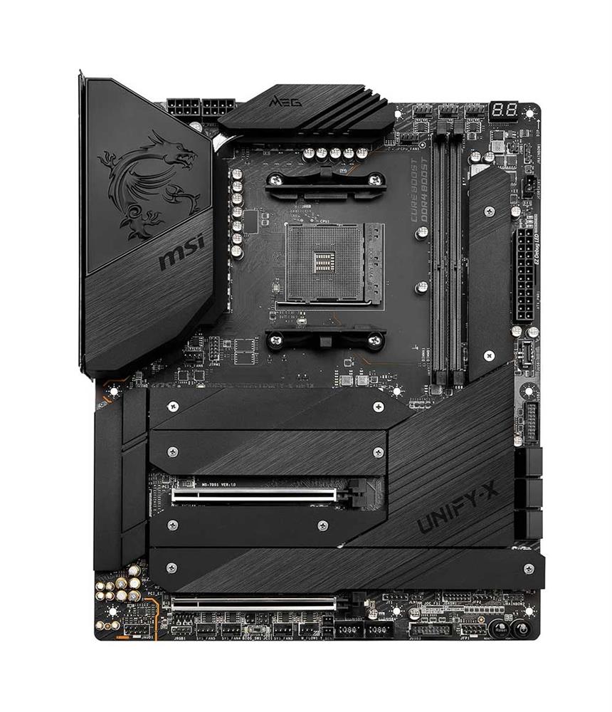 7D52-002R MSI Socket AM4 AMD X570 Chipset AMD Ryzen Series Processors Support DDR4 4x DIMM 8x SATA3 6.0Gb/s ATX Motherboard (Refurbished)
