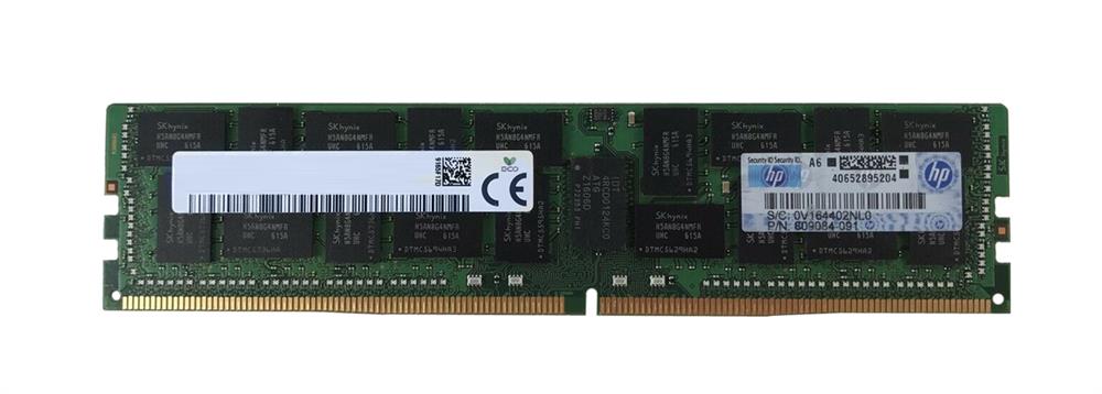 809084-091 HP 32GB PC4-19200 DDR4-2400MHz Registered ECC CL17 288-Pin Load Reduced DIMM 1.2V Dual Rank Memory Module