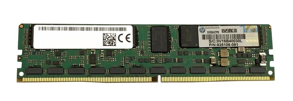 825108-081 HP 8GB PC4-17000 DDR4-2133MHz Registered ECC CL15 288-Pin NVDIMM 1.2V Single  Rank Memory Module