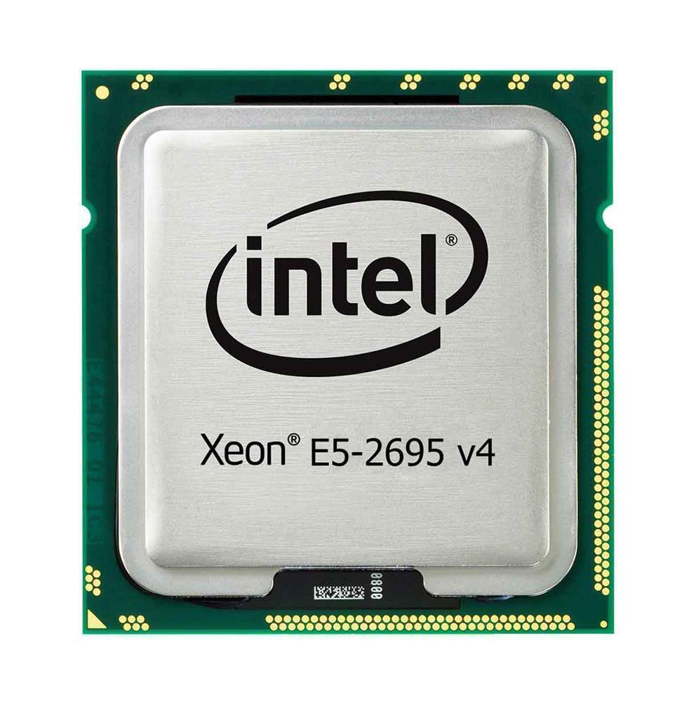 825498-L21 HP 2.10GHz 9.60GT/s QPI 45MB L3 Cache Intel Xeon E5-2695 v4 18-Core Processor Upgrade for DL160 Generation9 (Gen9)