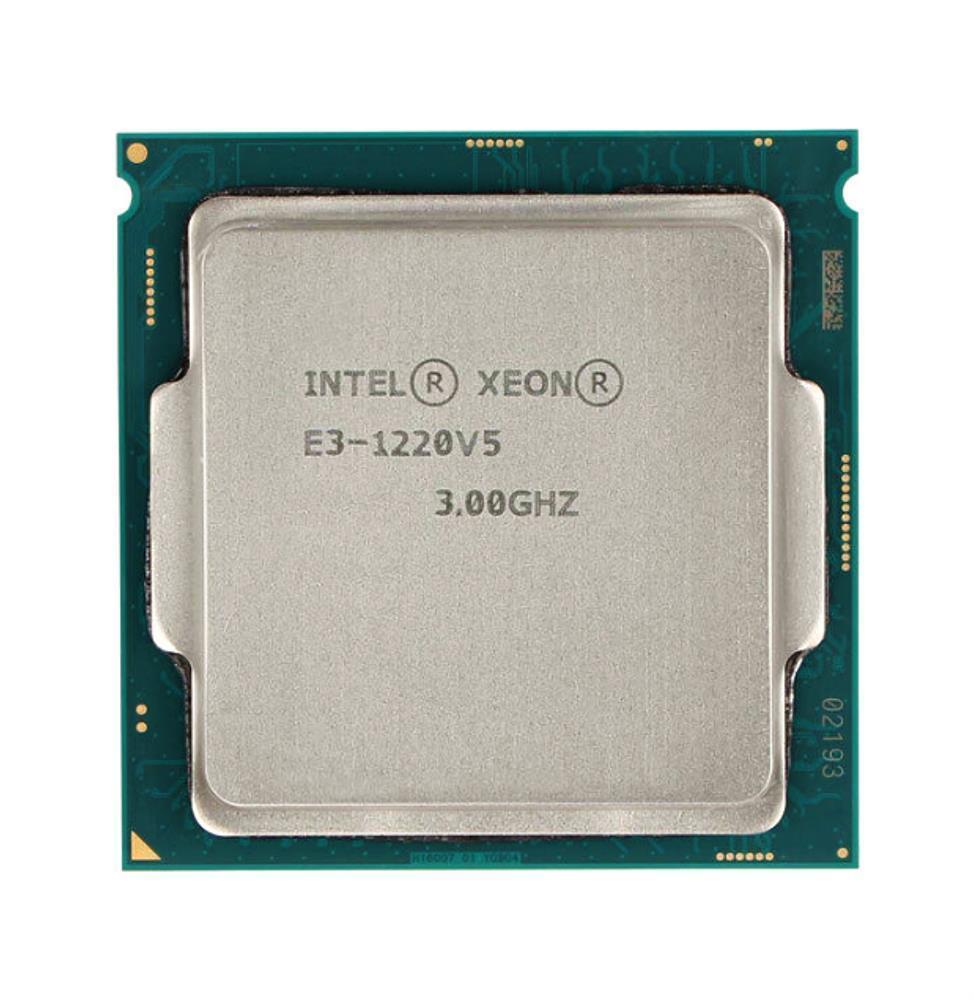 829987-001 HP 3.00GHz 8.00GT/s DMI3 8MB L3 Cache Socket LGA1151 Intel Xeon E3-1220v5 Quad-Core Processor Upgrade