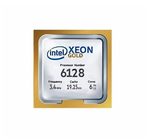 870596-B22 HPE 3.40GHz 10.40GT/s UPI 19.25MB L3 Cache Intel Xeon Gold 6128 6-Core Processor Upgrade for XL230k Gen10 Server