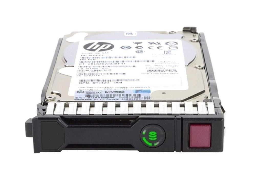 870763-S21 HP 600GB 15000RPM SAS 12Gbps (512e) 2.5-inch Internal Hard Drive with Smart Carrier for G8 and G9 Server Systems