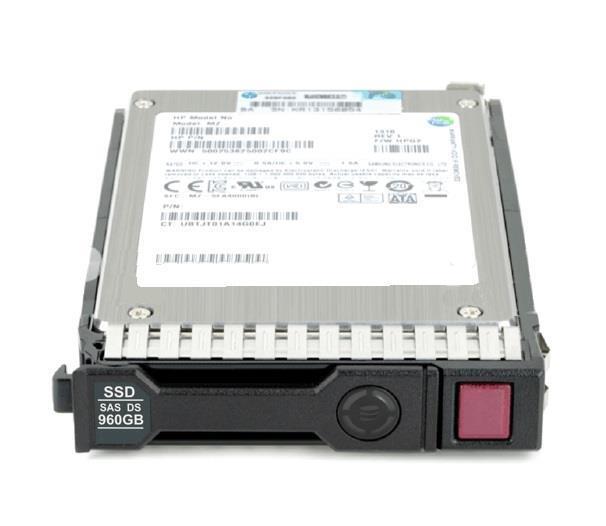 872390-B21 HPE 960GB MLC SAS 12Gbps Hot Swap Read Intensive 2.5-inch Internal Solid State Drive (SSD) with Smart Carrier for ProLiant Servers G9