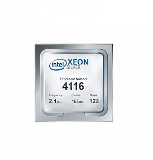 874449-B21 HPE 2.10GHz 9.60GT/s UPI 16.5MB L3 Cache Intel Xeon Silver 4116 12-Core Processor Upgrade for DL360 Gen10 Server
