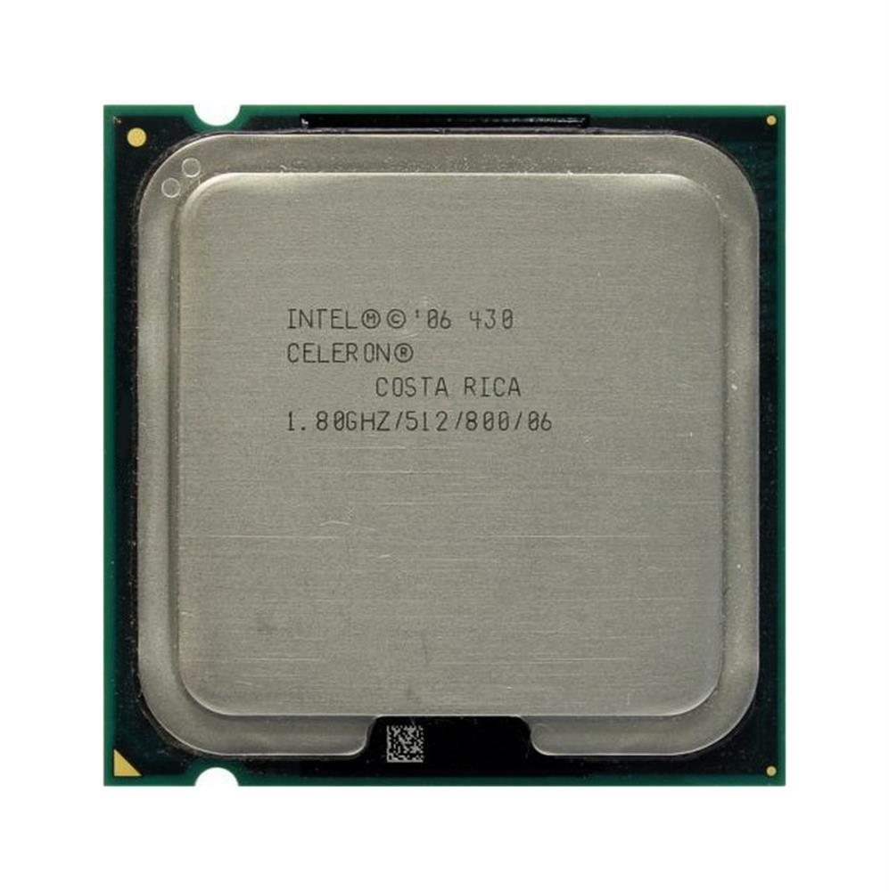 87650F Intel Celeron 430 1.80GHz 800MHz FSB 512KB L2 Cache Socket LGA775 Desktop Processor
